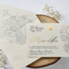 Wedding invitation turkey acrylic invitation